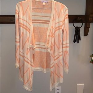 Alya Peach and Cream sweater